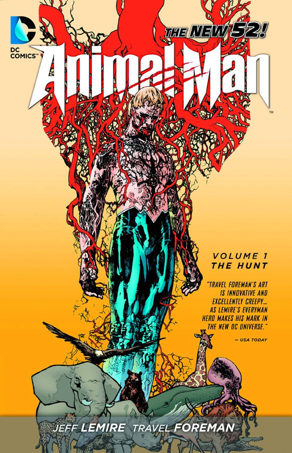 ANIMAL MAN TP VOL 01 THE HUNT