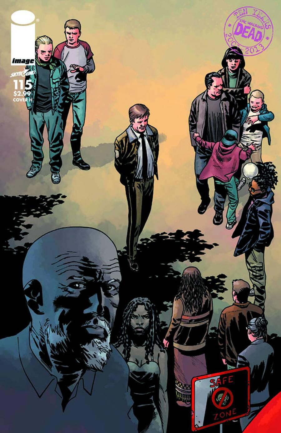 WALKING DEAD #115 CVR H