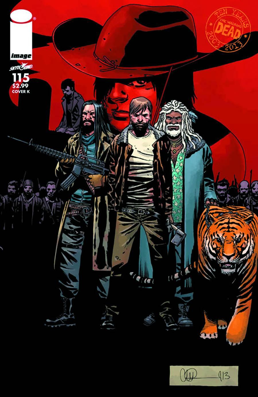 WALKING DEAD #115 CVR K