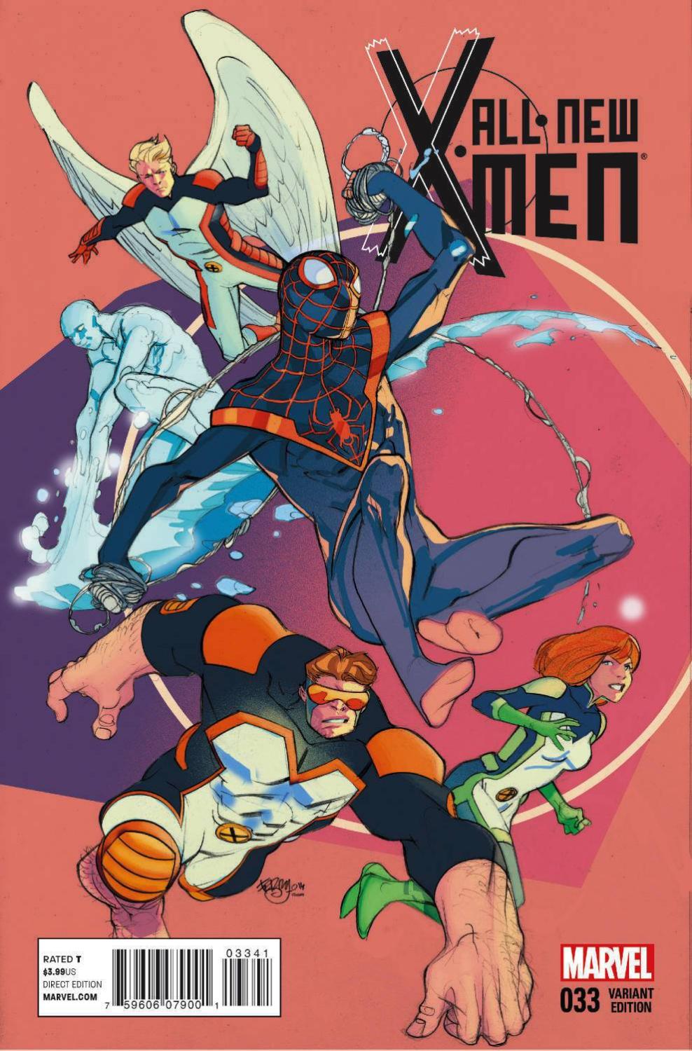 ALL NEW X-MEN #33 FERRY VAR