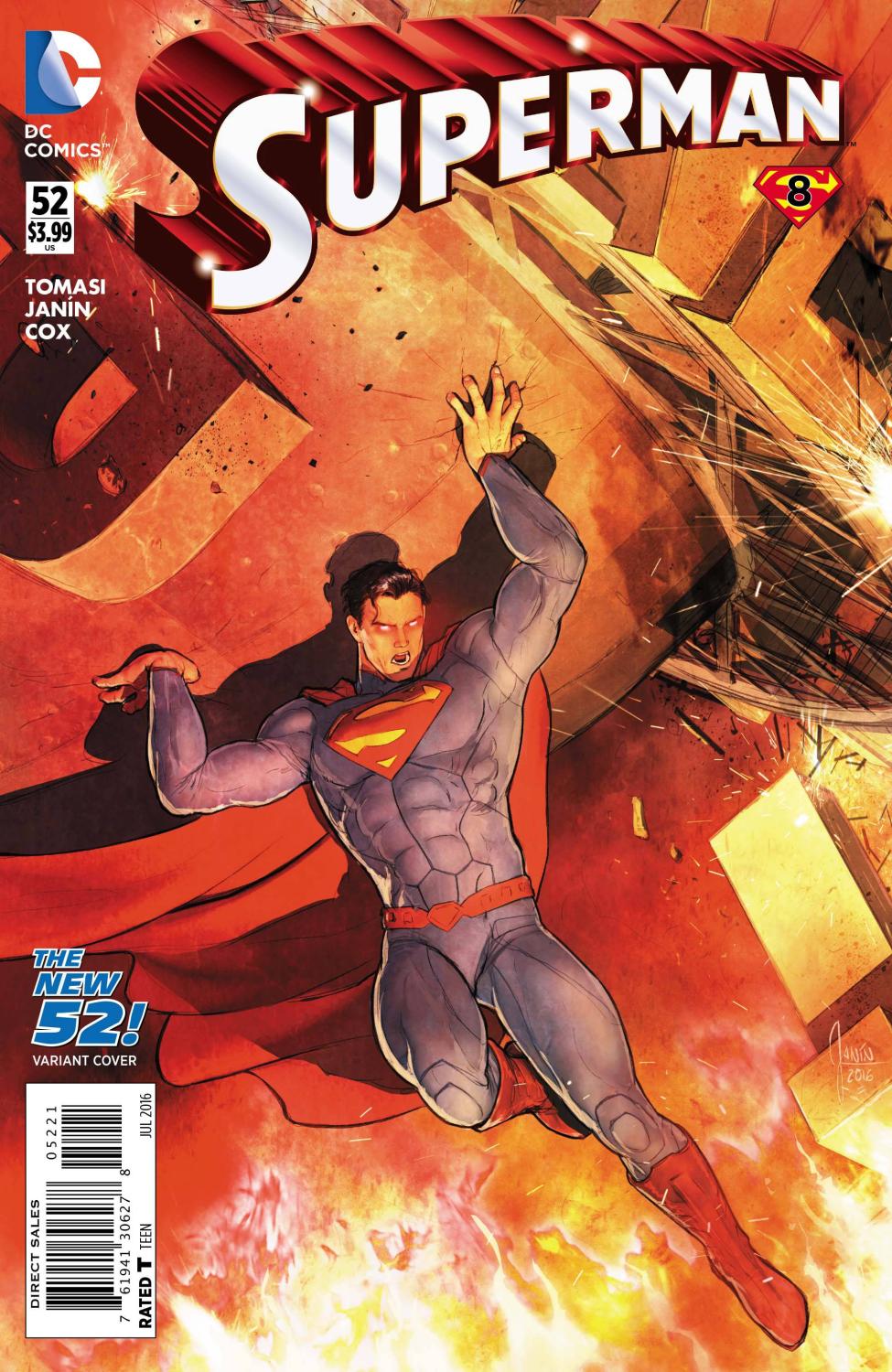 SUPERMAN #52 VAR ED