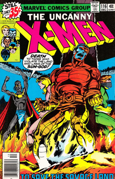 The X-Men 1963 #116 - back issue - $60.00