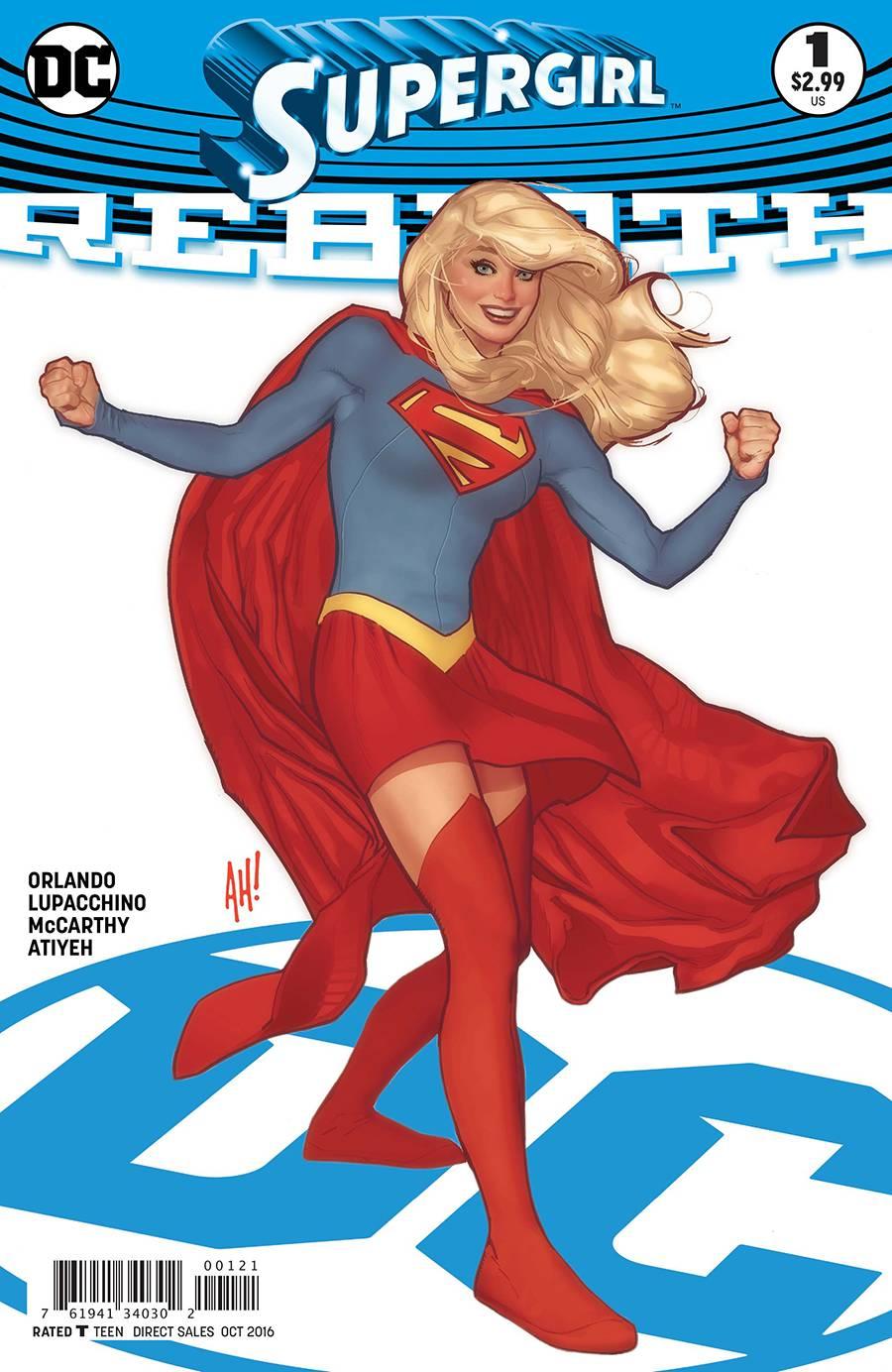 SUPERGIRL REBIRTH #1 VAR ED