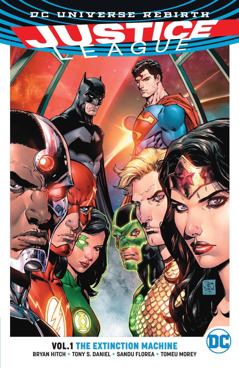 JUSTICE LEAGUE TP VOL 01 THE EXTINCTION MACHINE