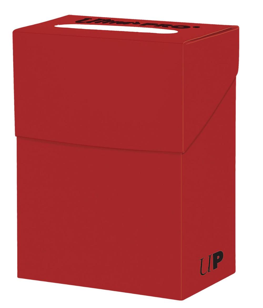 SOLID RED DECK BOX