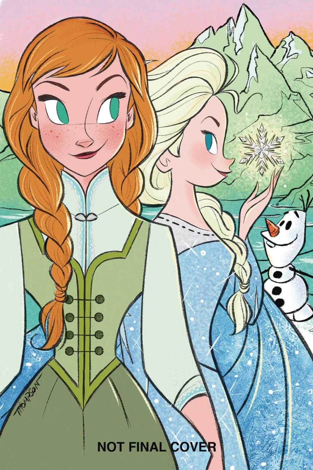 DISNEY FROZEN BREAKING BOUNDARIES #3 CVR B THOMPSON