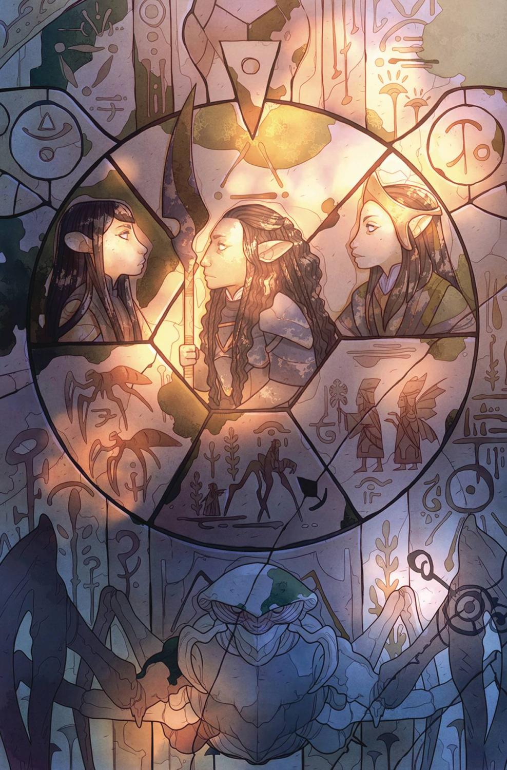 JIM HENSON DARK CRYSTAL AGE RESISTANCE #1 CVR B CONNEC