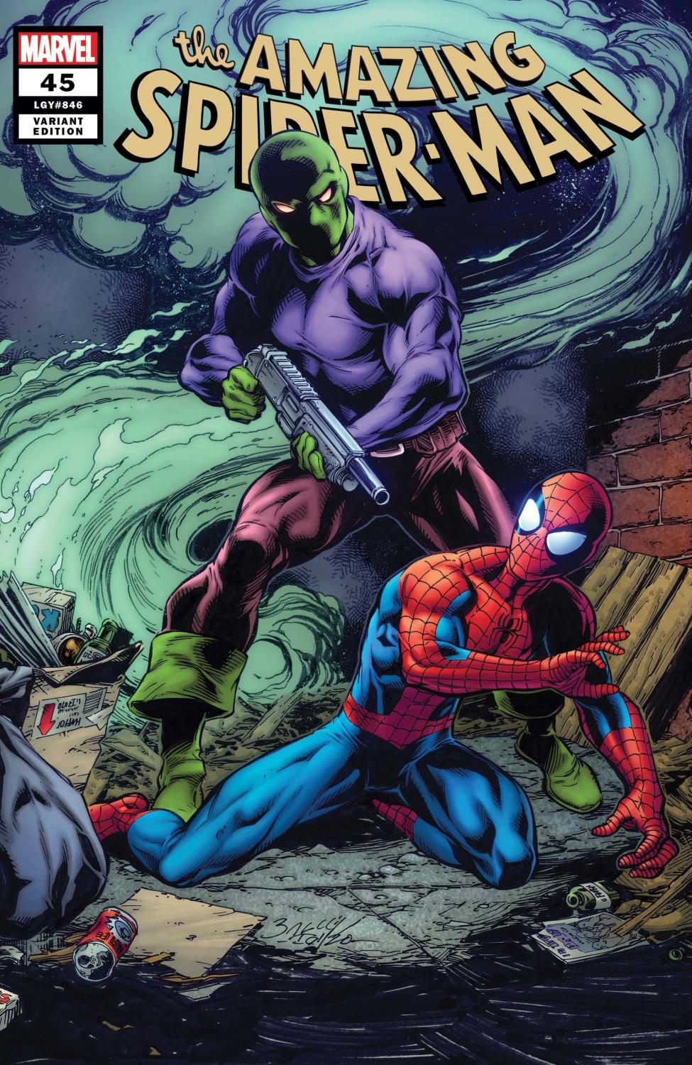 AMAZING SPIDER-MAN #45 BAGLEY VAR