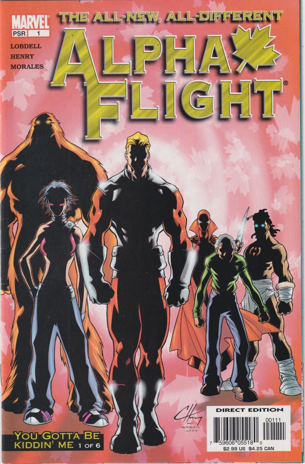 ALPHA FLIGHT 2003 #1-12 COMPLETE SET