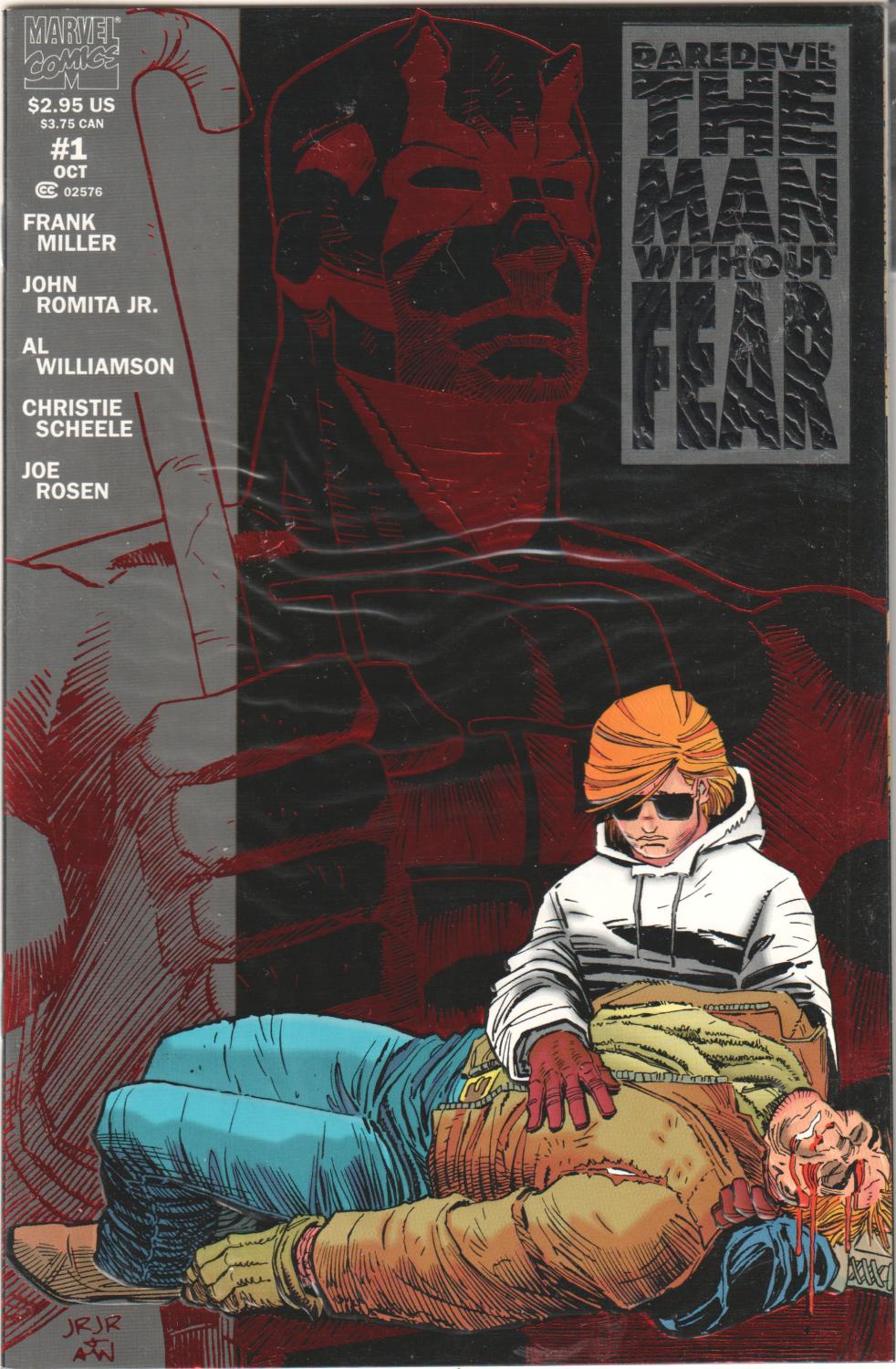 DAREDEVIL THE MAN WITHOUT FEAR #1-5 1993 COMPLETE SET