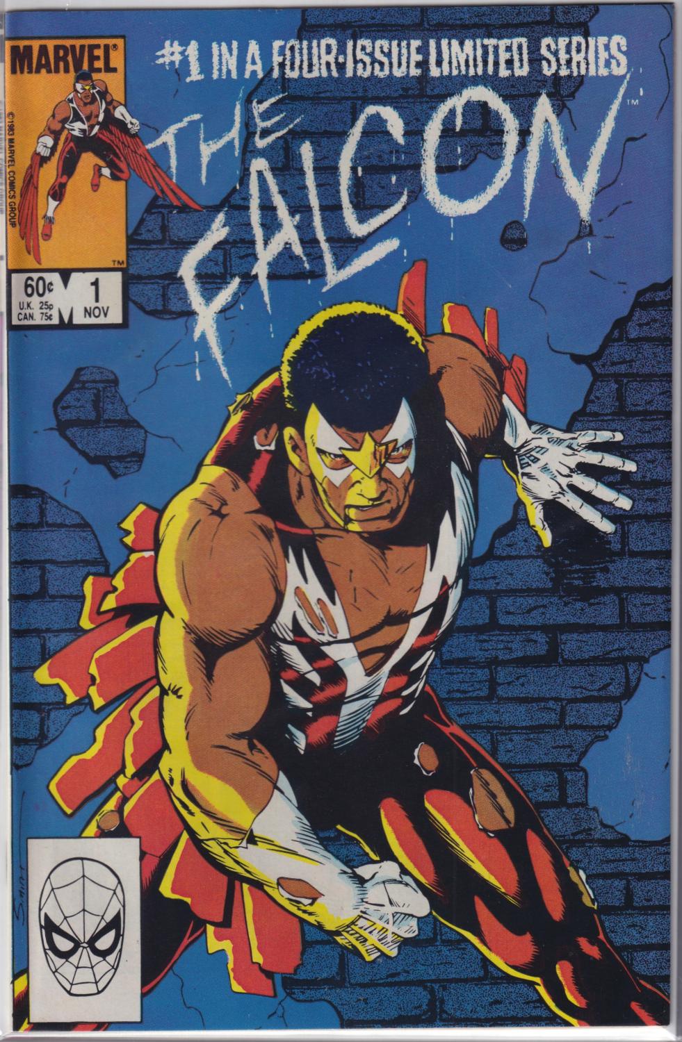 FALCON 1-4 COMPLETE SET MARVEL 1983