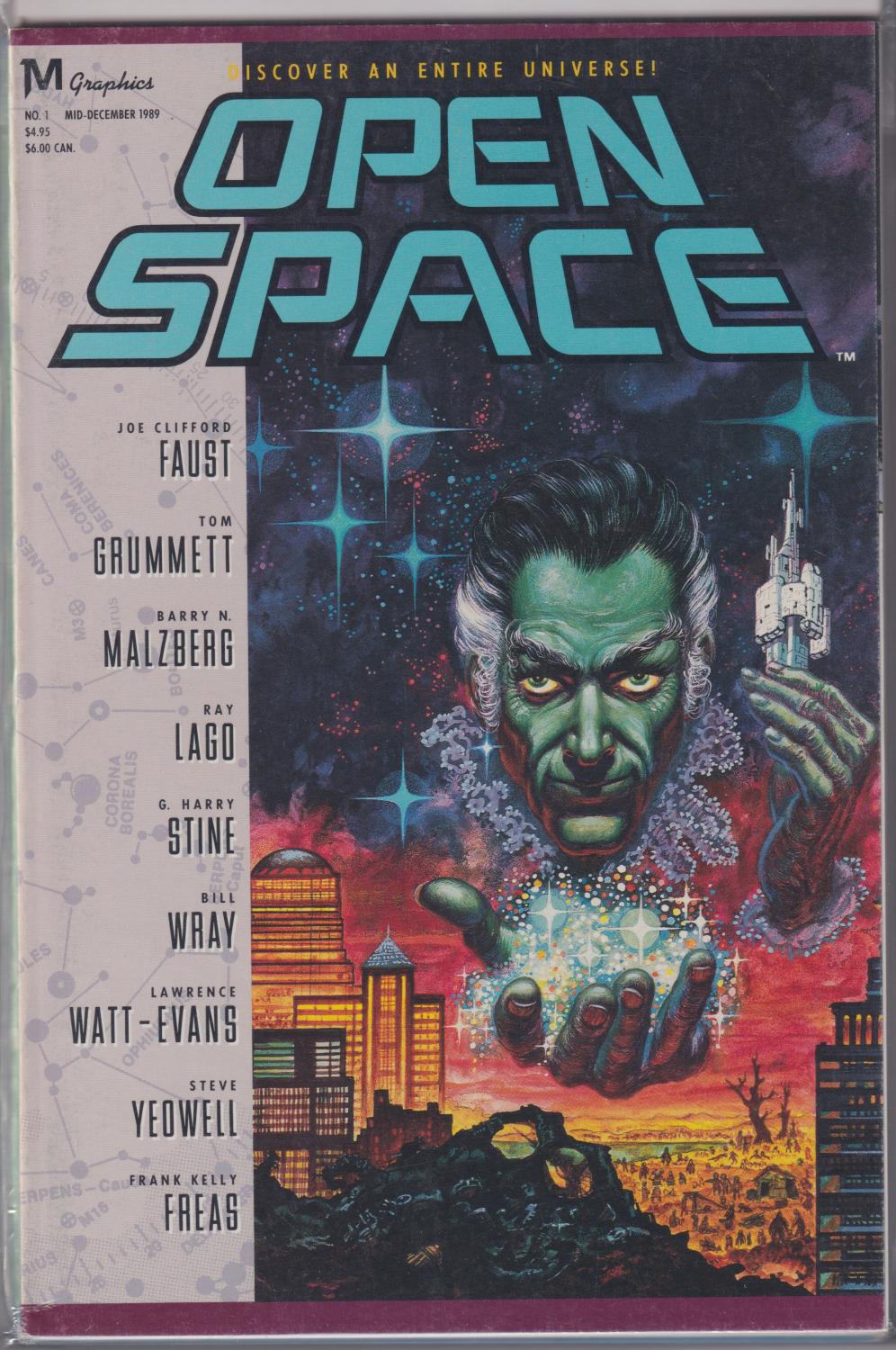 OPEN SPACE #1-4 COMPLETE SET