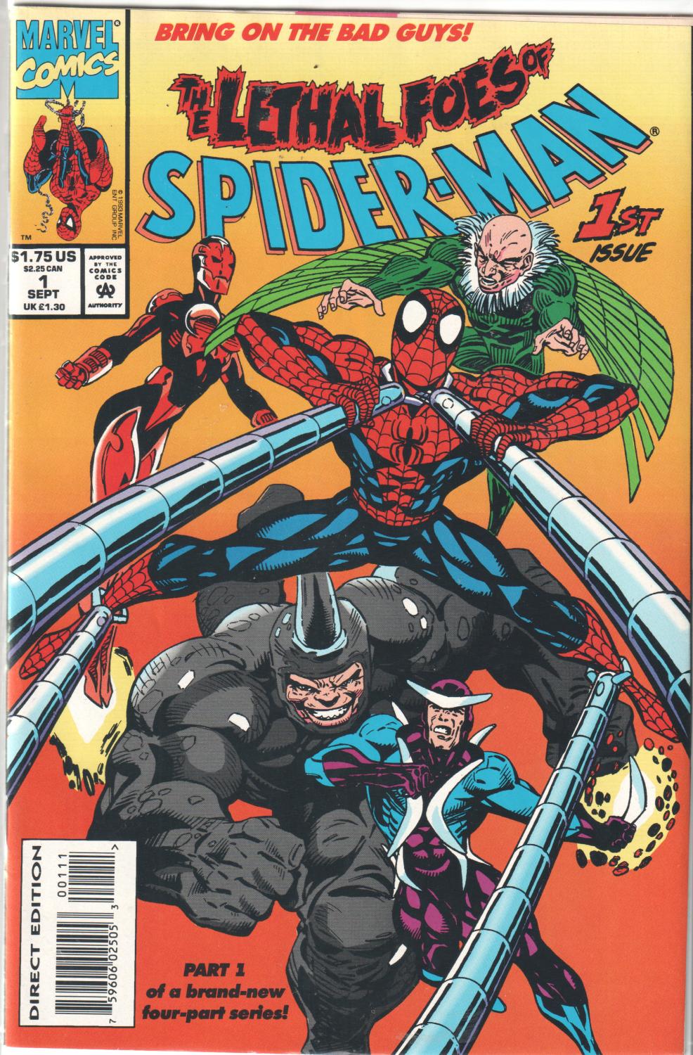 LETHAL FOES OF SPIDER-MAN 1-4 COMPLETE SET