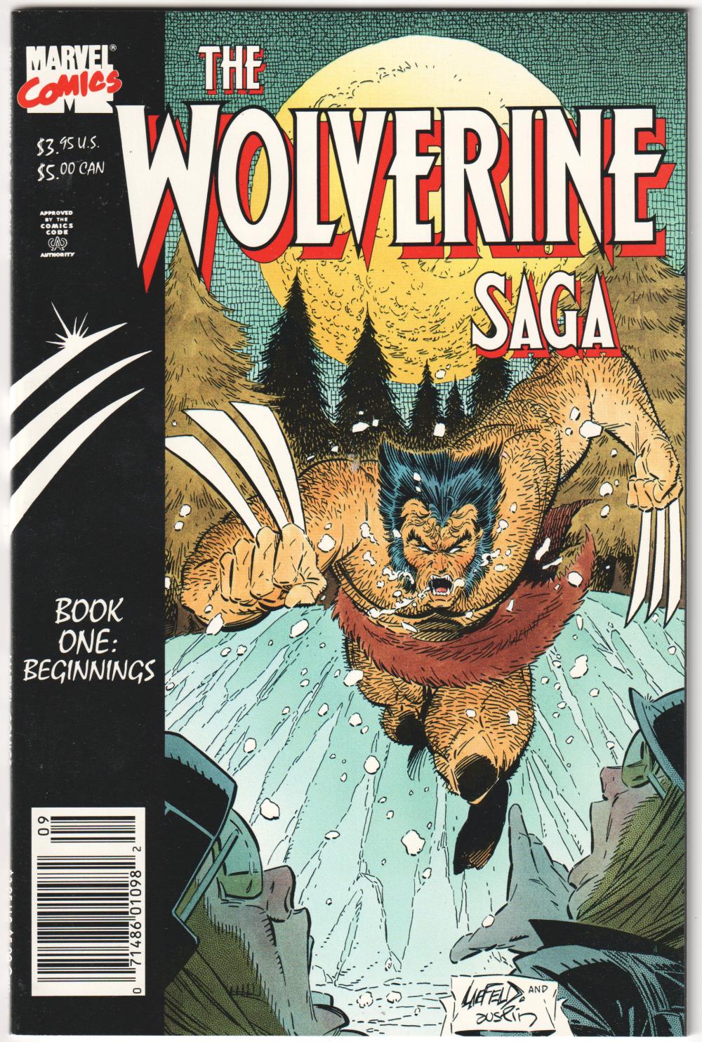 WOLVERINE SAGA 1-4 COMPLETE SET