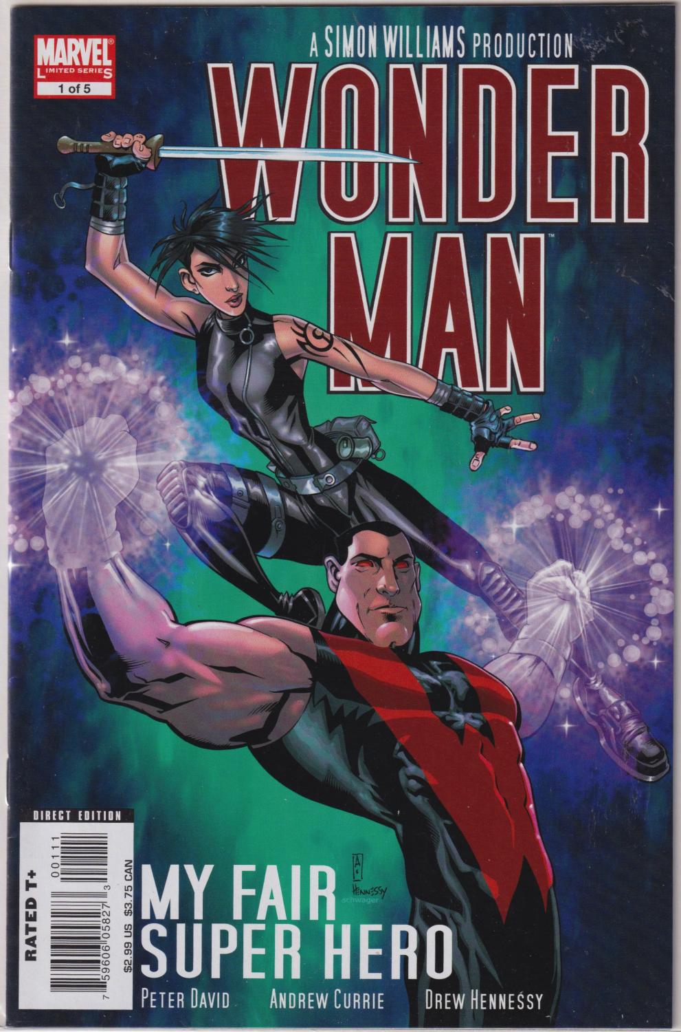 WONDER MAN 1-5 COMPLETE SET