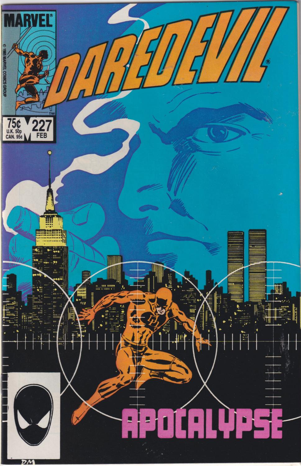 DAREDEVIL BORN AGAIN DAREDEVIL #227-233 COMPLETE SET