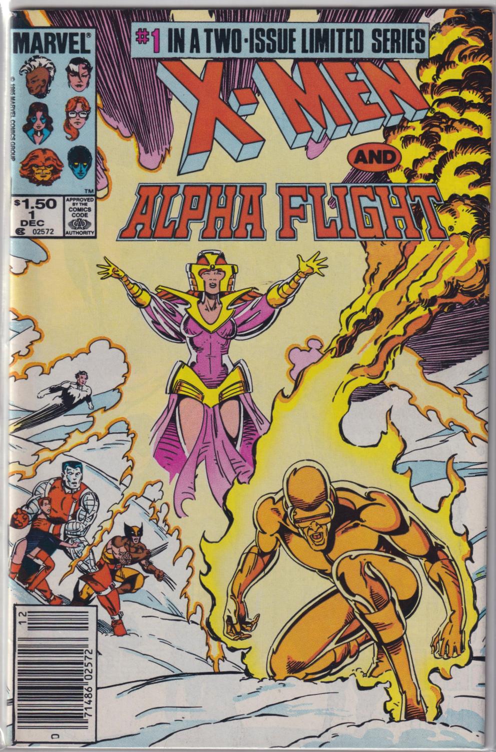 X-MEN AND ALPHA FLIGHT 1-2 COMPLETE SET