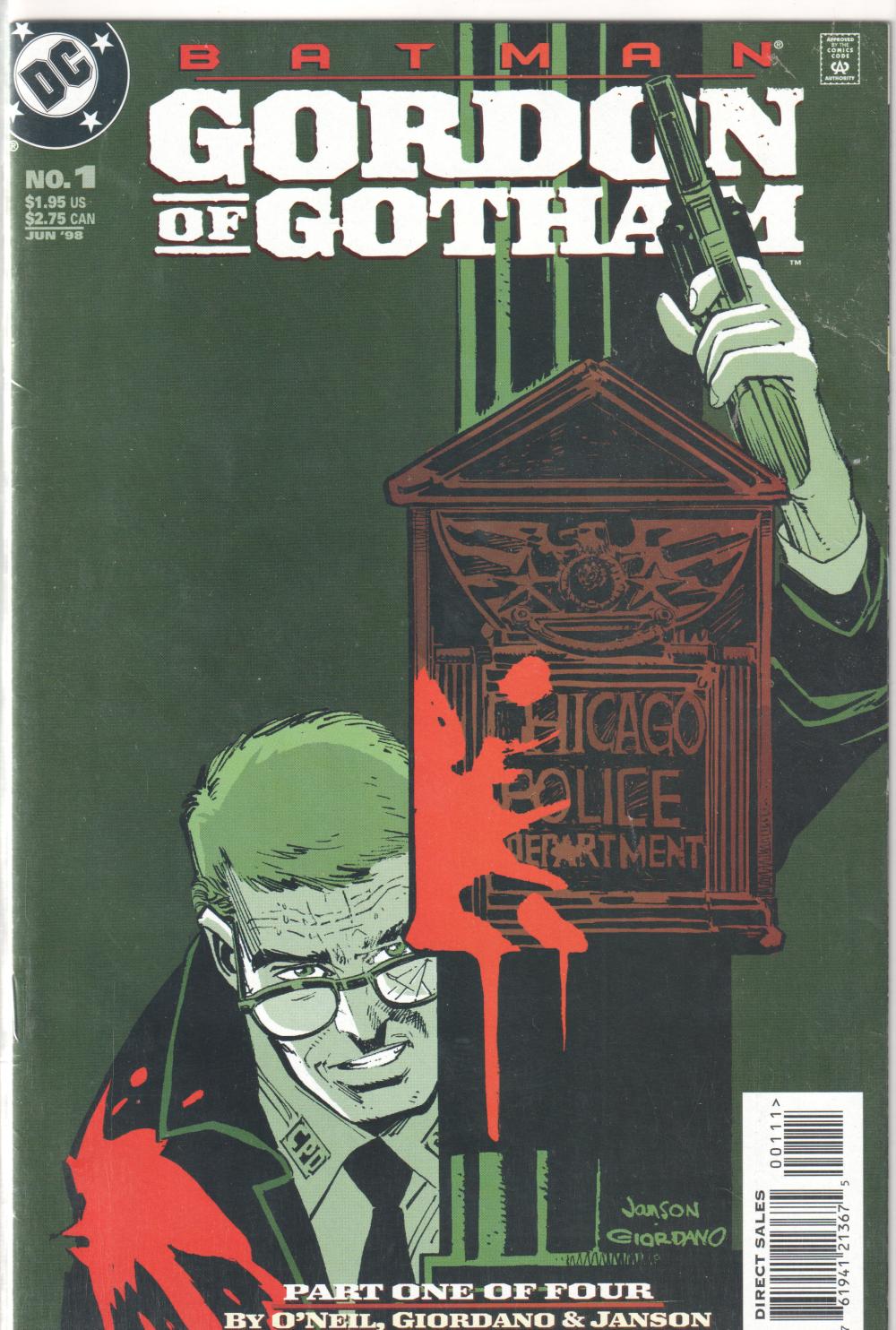 BATMAN GORDON OF GOTHAM 1-4 COMPLETE SET