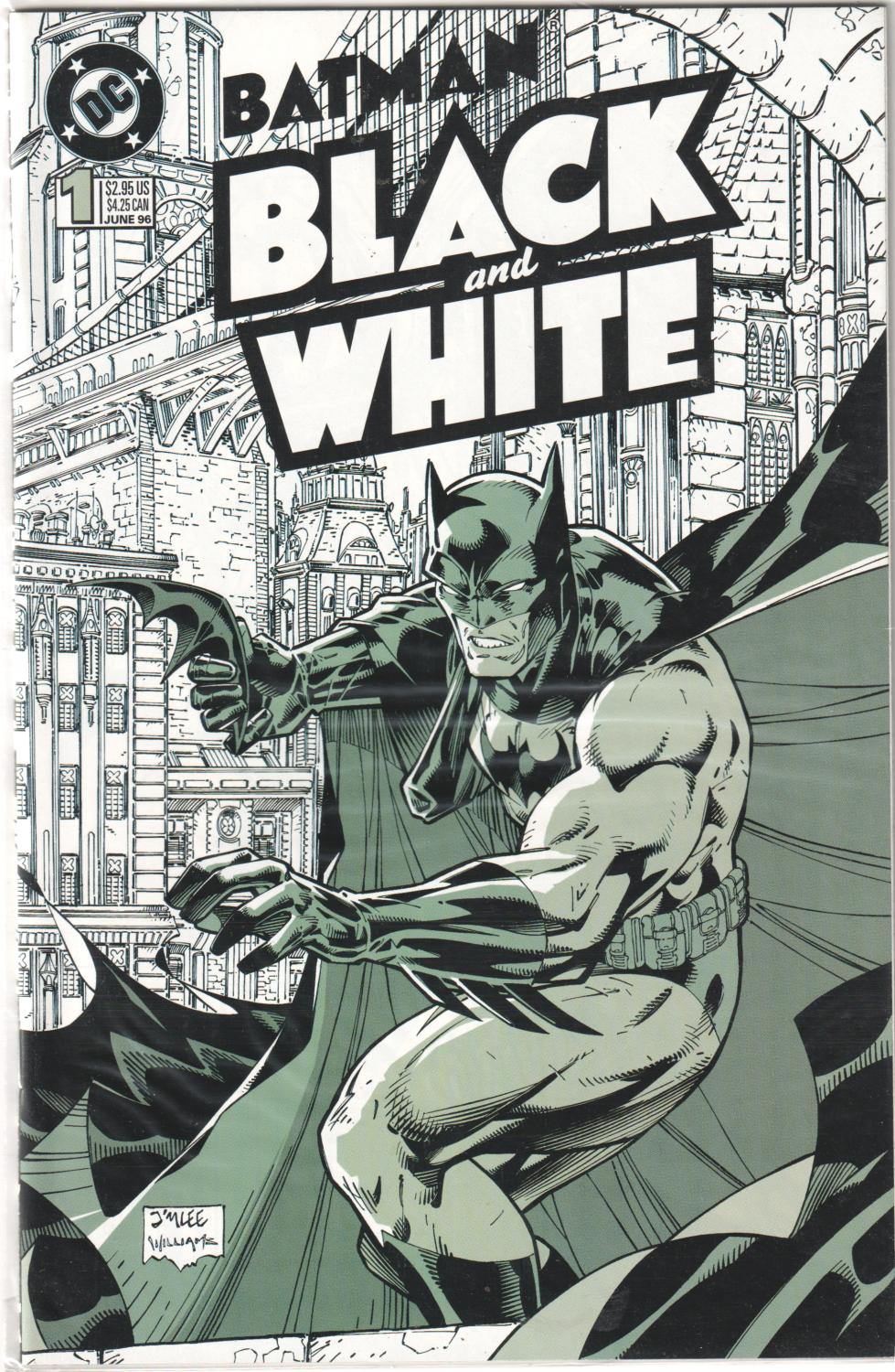 BATMAN BLACK AND WHITE 1-4 COMPLETE SET