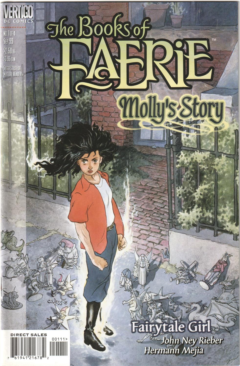 BOOKS OF FAERIE MOLLY'S STORY 1-4 COMPLETE SET