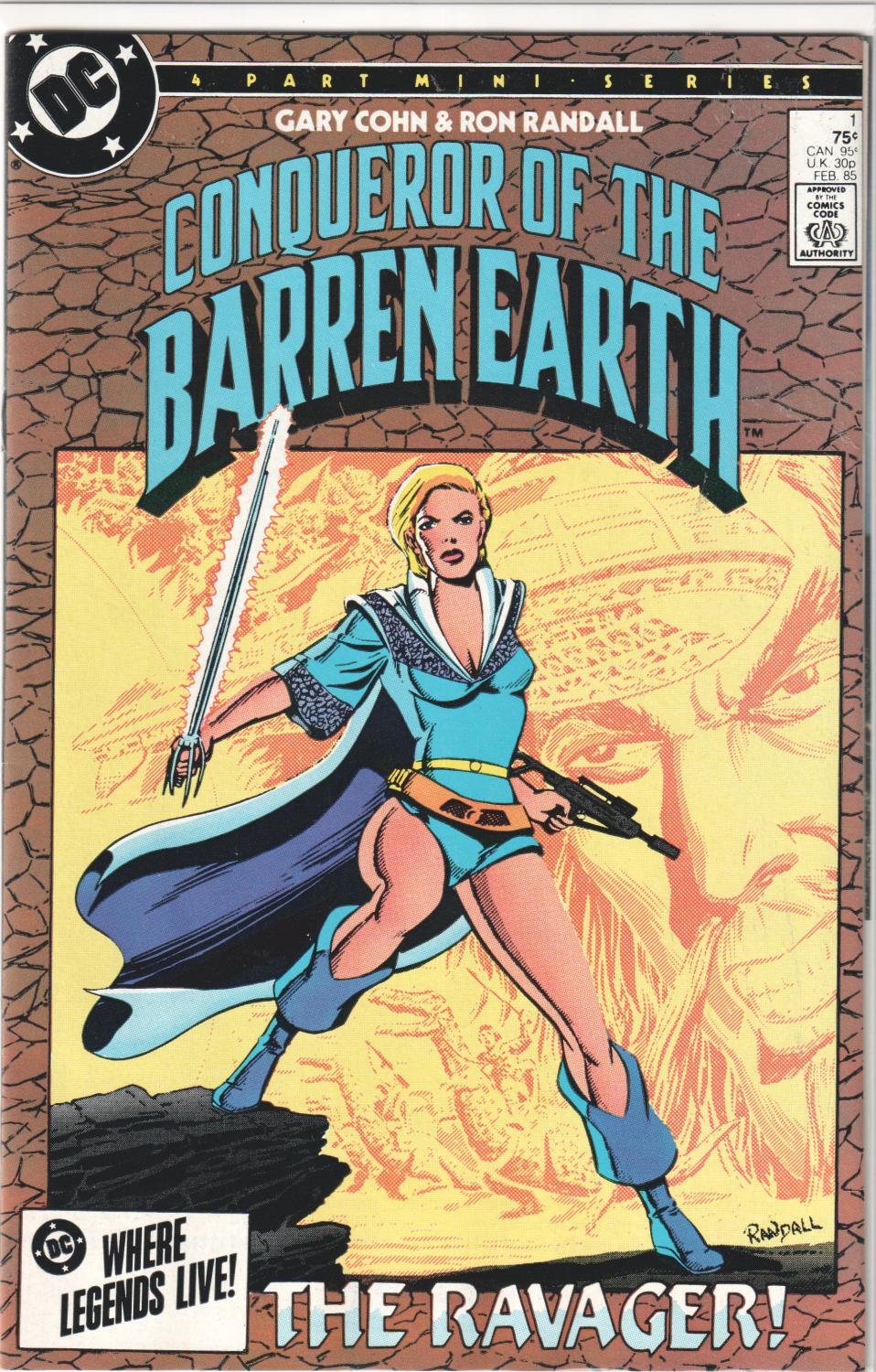 CONQUEROR OF BARREN EARTH 1-4 COMPLETE SET