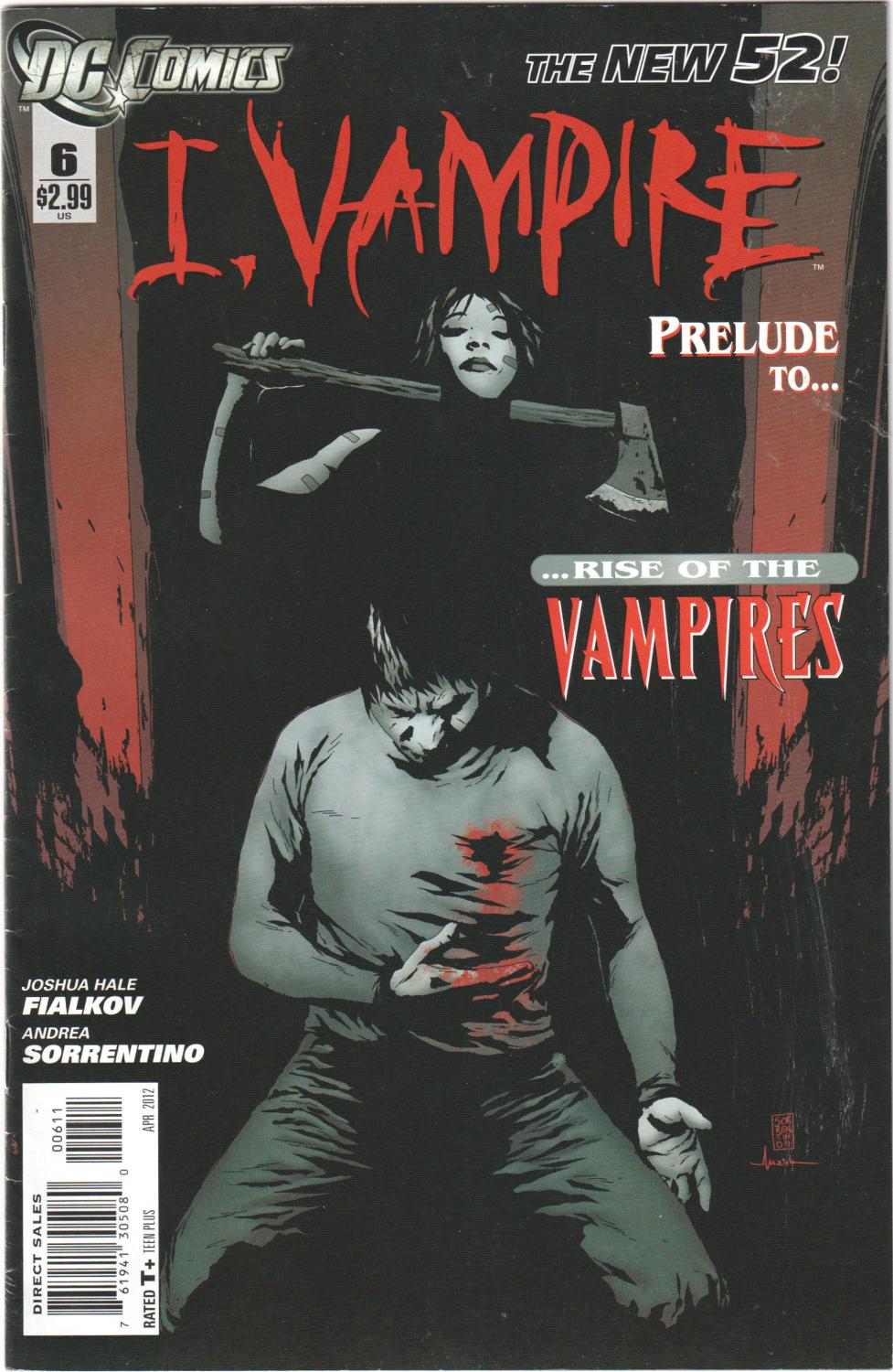 I, VAMPIRE/JUSTICE LEAGUE DARK RISE OF THE VAMPIRES FIVE ISSUE COMPLETE SET