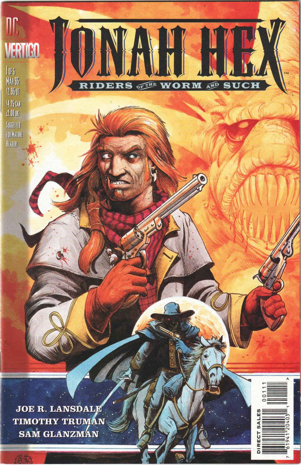 JONAH HEX RIDERS OF THE WORM AND SUCH #1-5 COMPLETE SET