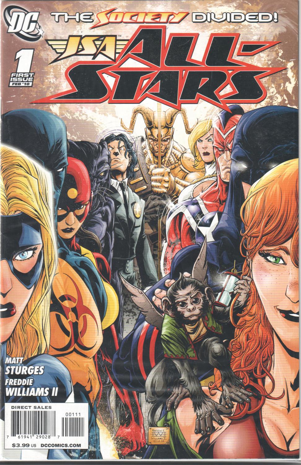 JSA ALL-STARS 1-18 COMPLETE SET