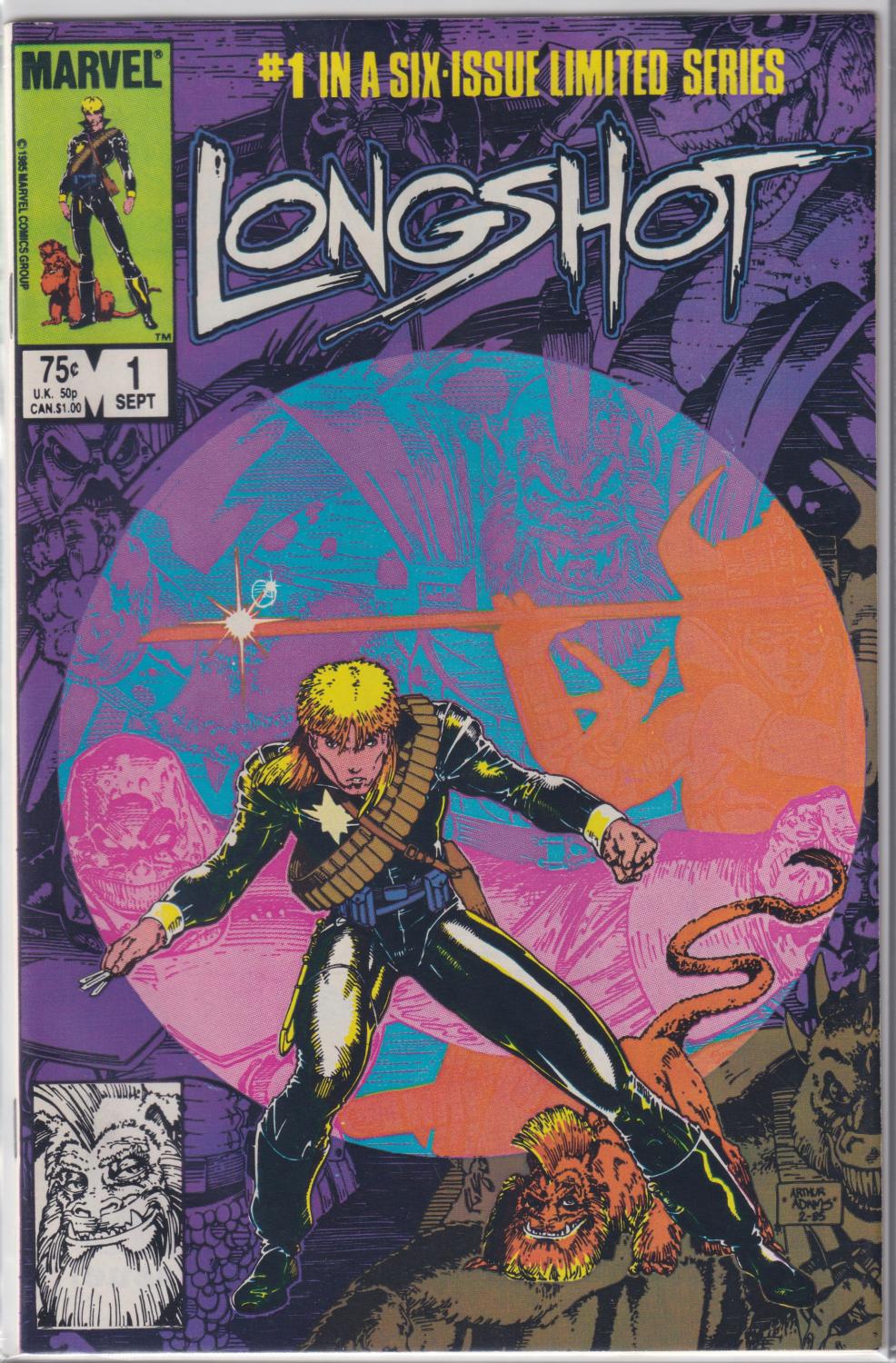 LONGSHOT #1-6 COMPLETE SET