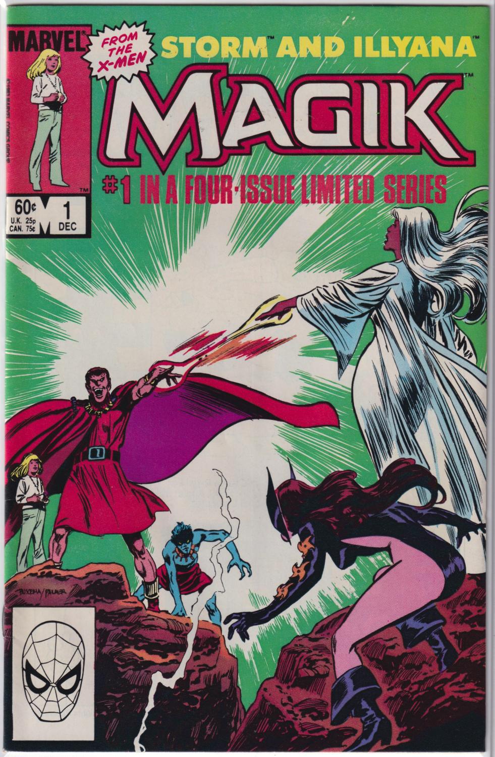MAGIK STORM AND ILLYANA 1-4 COMPLETE SET
