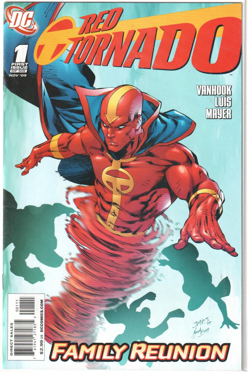 RED TORNADO #1-6 2009 COMPLETE SET