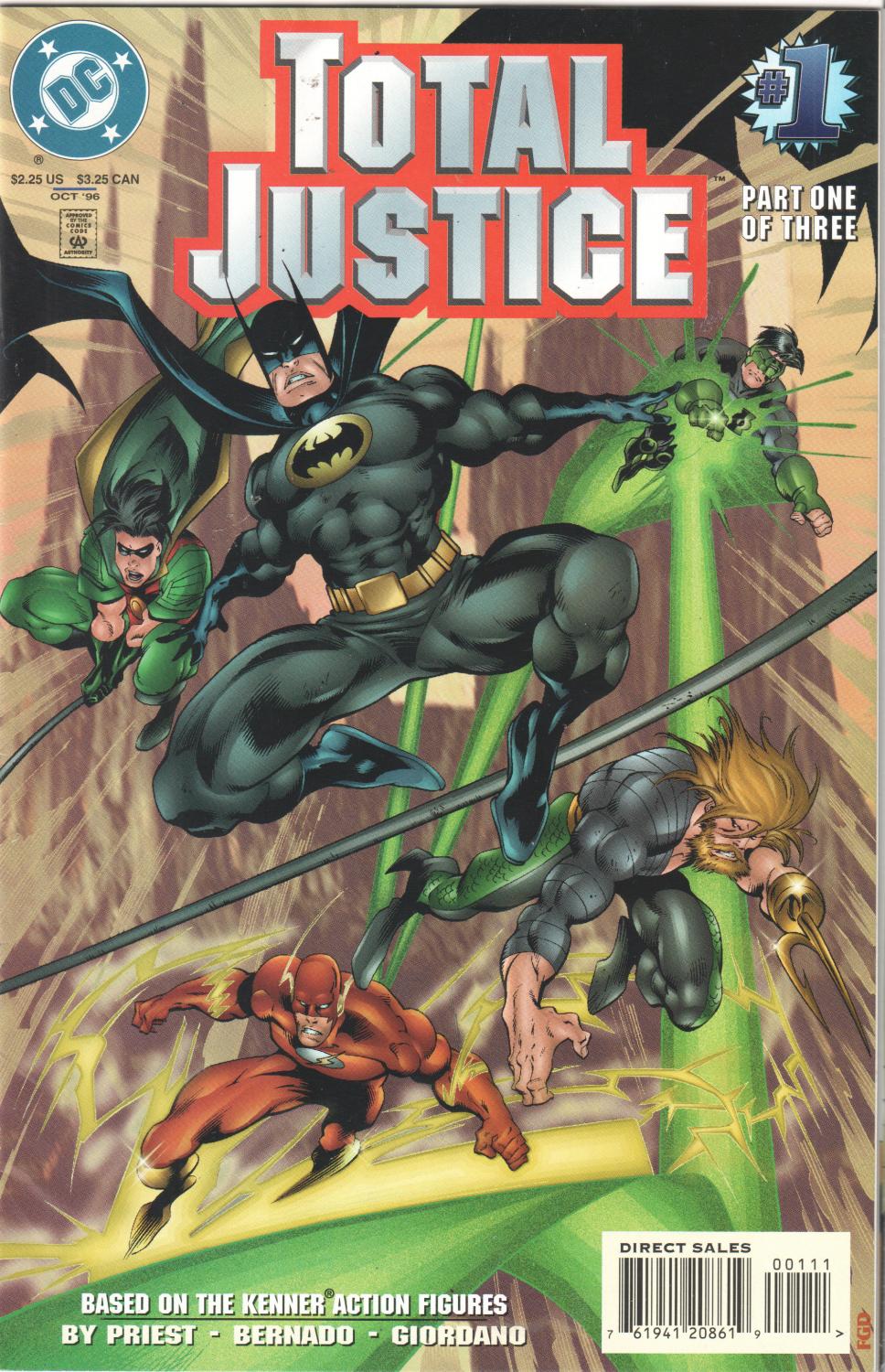 TOTAL JUSTICE 1-3 COMPLETE SET