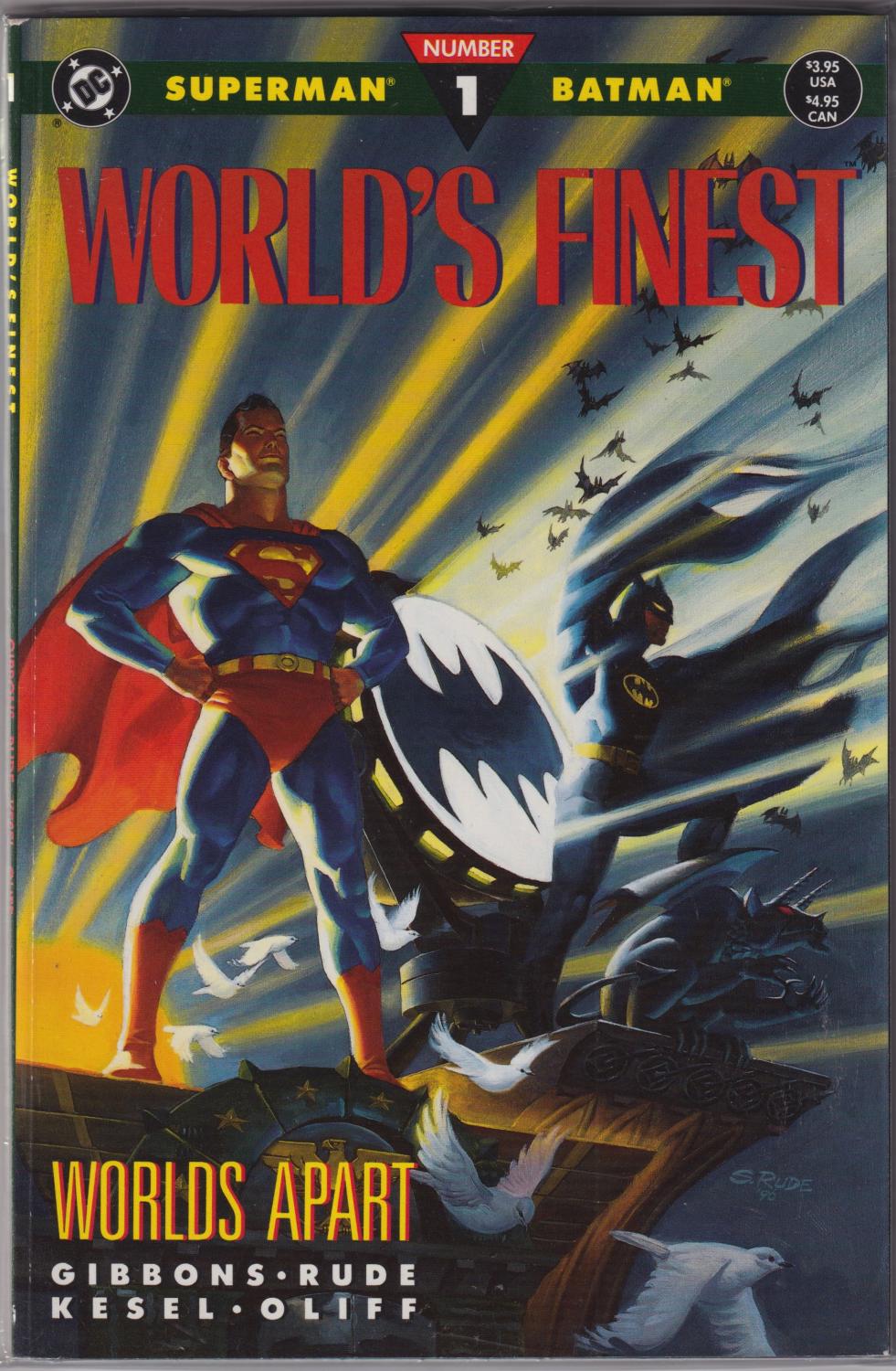 WORLD'S FINEST 1-3 COMPLETE SET DC 1990