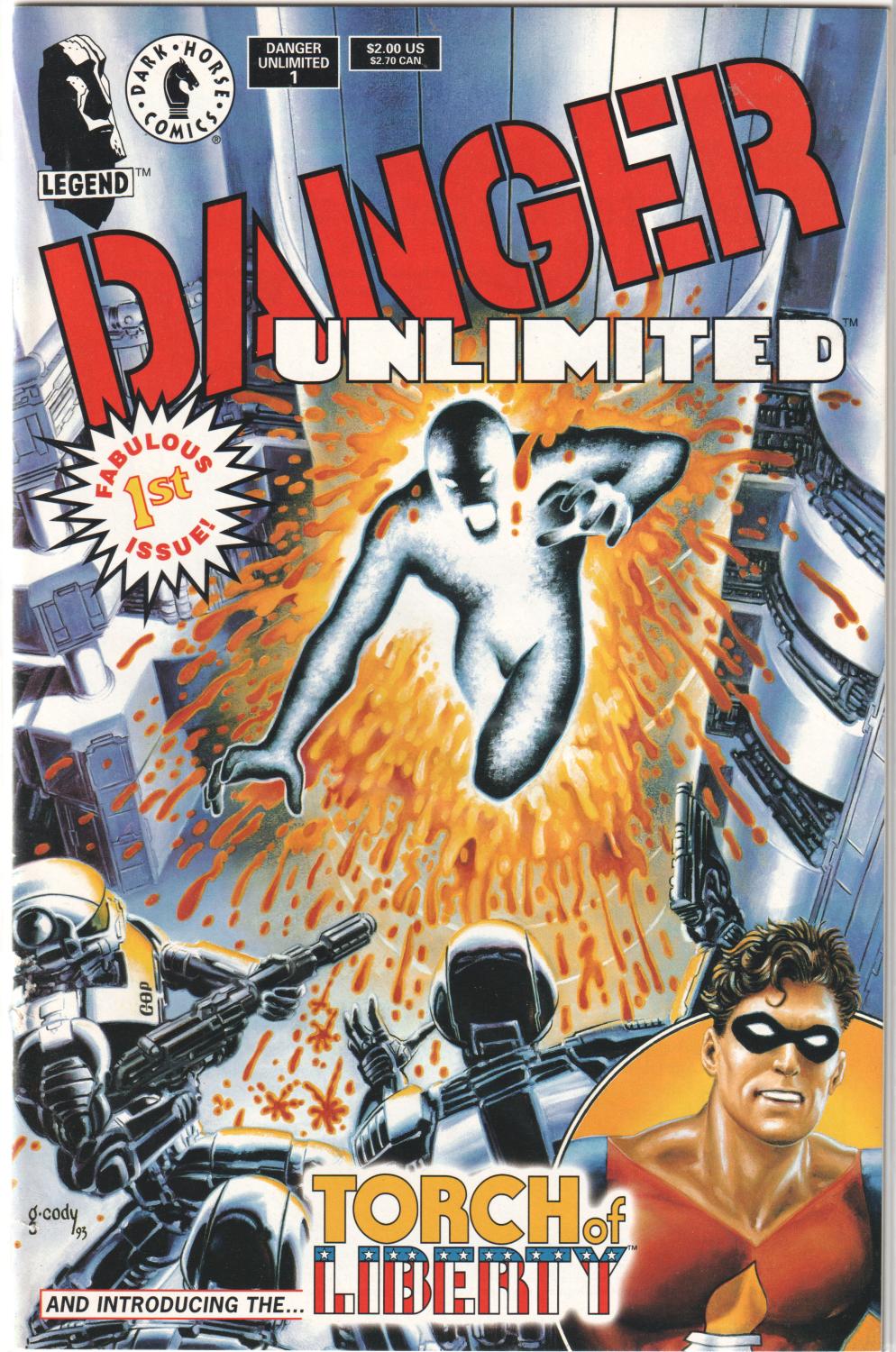 DANGER UNLIMITED 1-4 COMPLETE SET