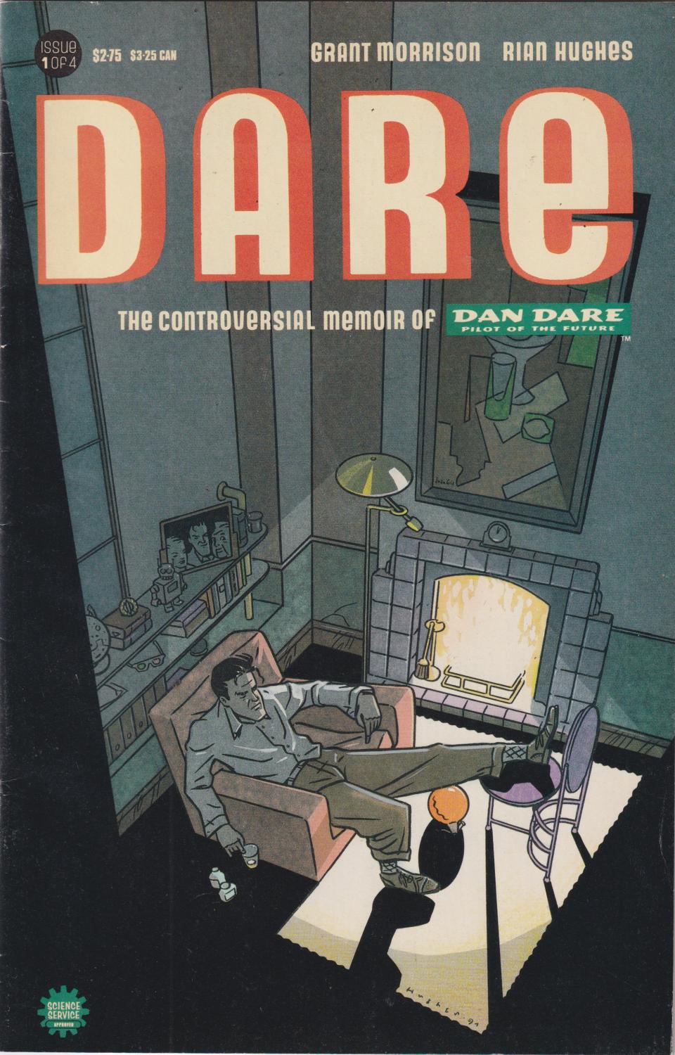 DARE #1-4 FLEETWAY 1991 COMPLETE SET