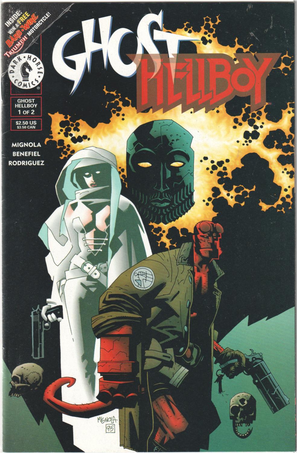 GHOST HELLBOY 1-2 COMPLETE SET