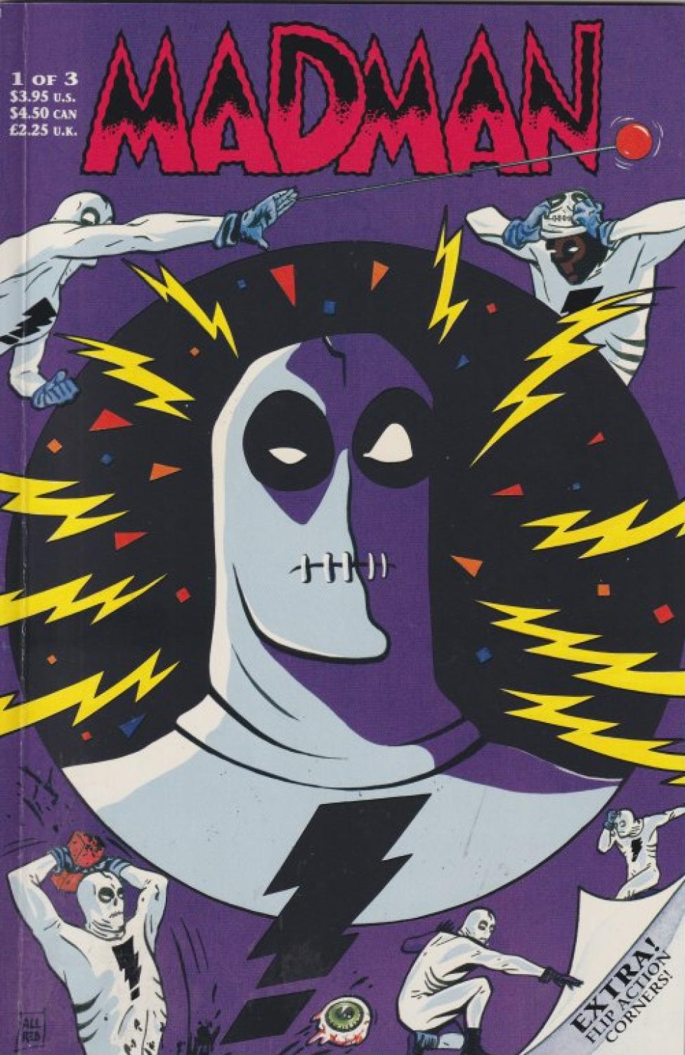 MADMAN #1-3 TUNDRA 1992 COMPLETE SET