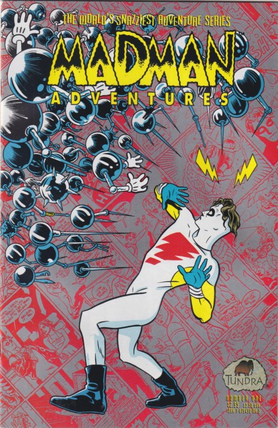 MADMAN ADVENTURES #1-3 TUNDRA 1993 COMPLETE SET