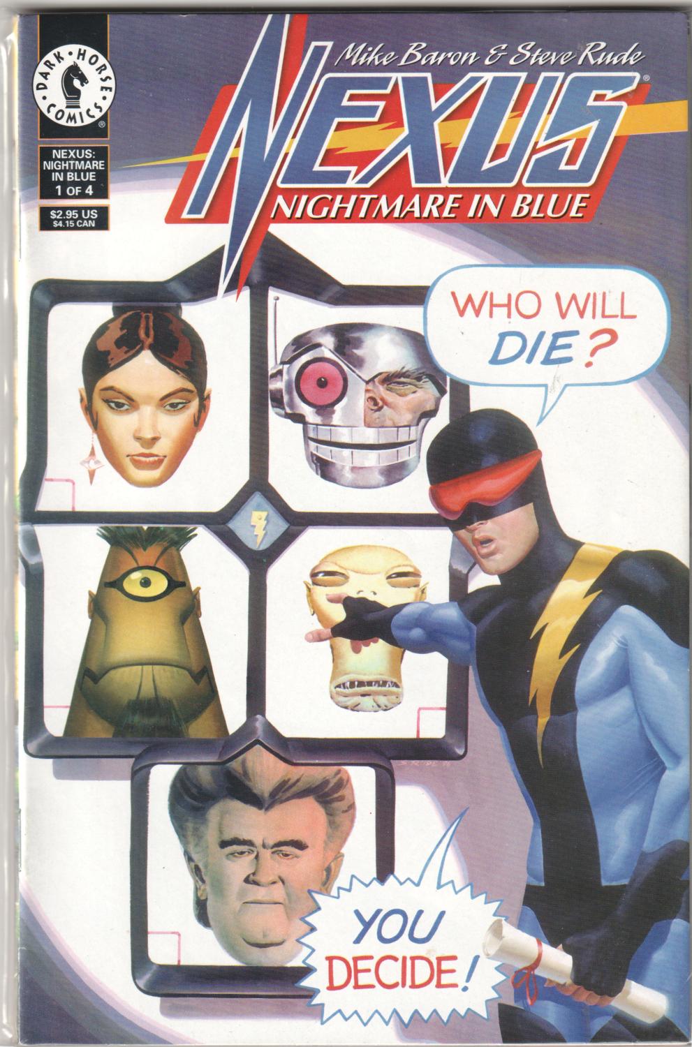 NEXUS NIGHTMARE IN BLUE 1-4 COMPLETE SET