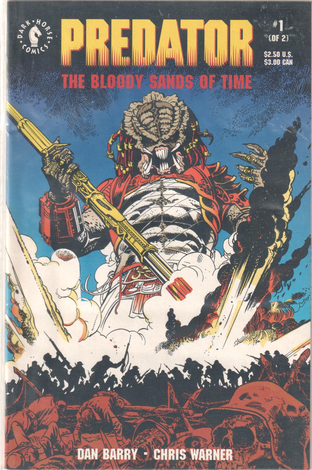 PREDATOR THE BLOODY SANDS OF TIME #1-2 COMPLETE SET