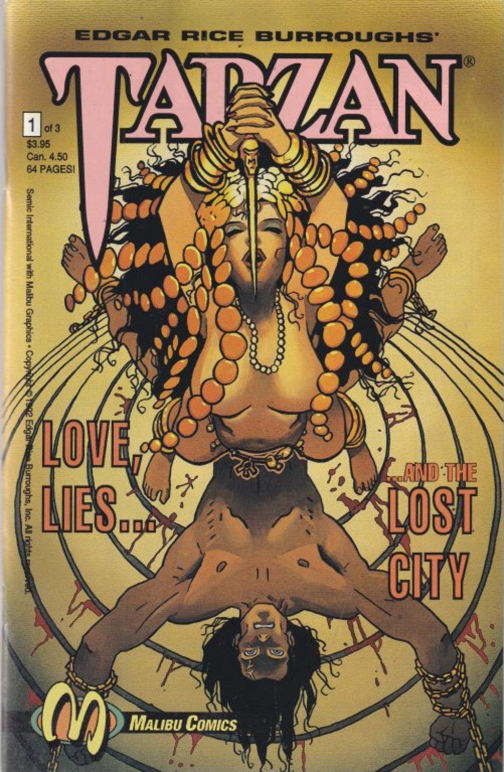 TARZAN LOVE LIES AND THE LOST CITY 1-3 COMPLETE SET