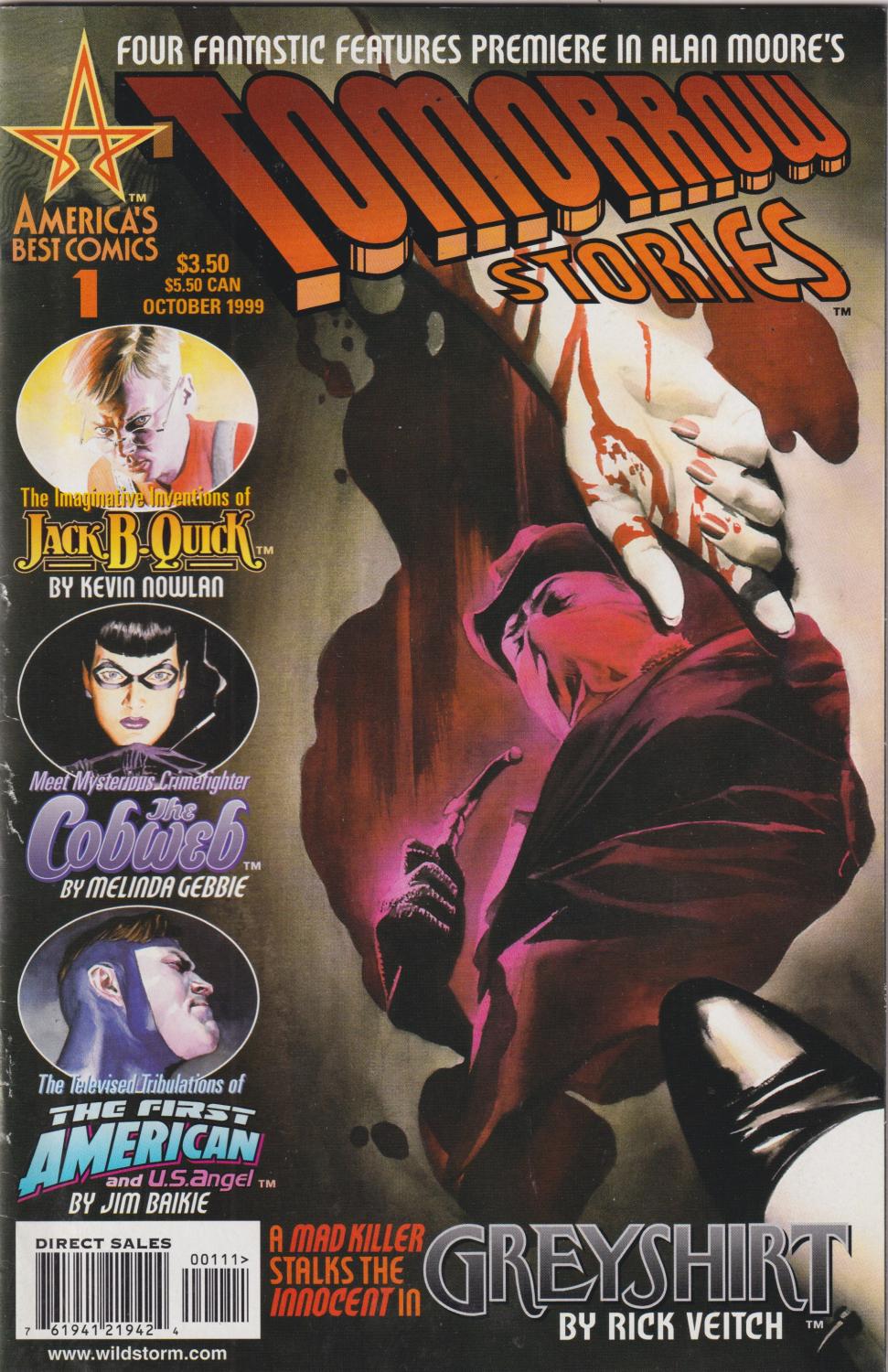 TOMORROW STORIES #1-12 ABC 1999 COMPLETE SET