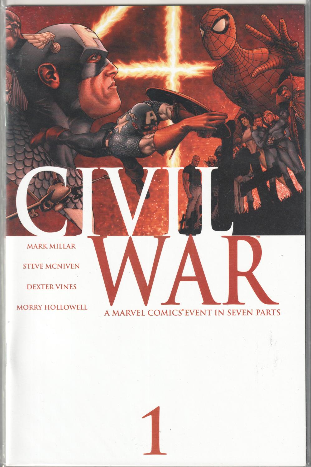 CIVIL WAR #1-7 MARVEL 2006 COMPLETE SET