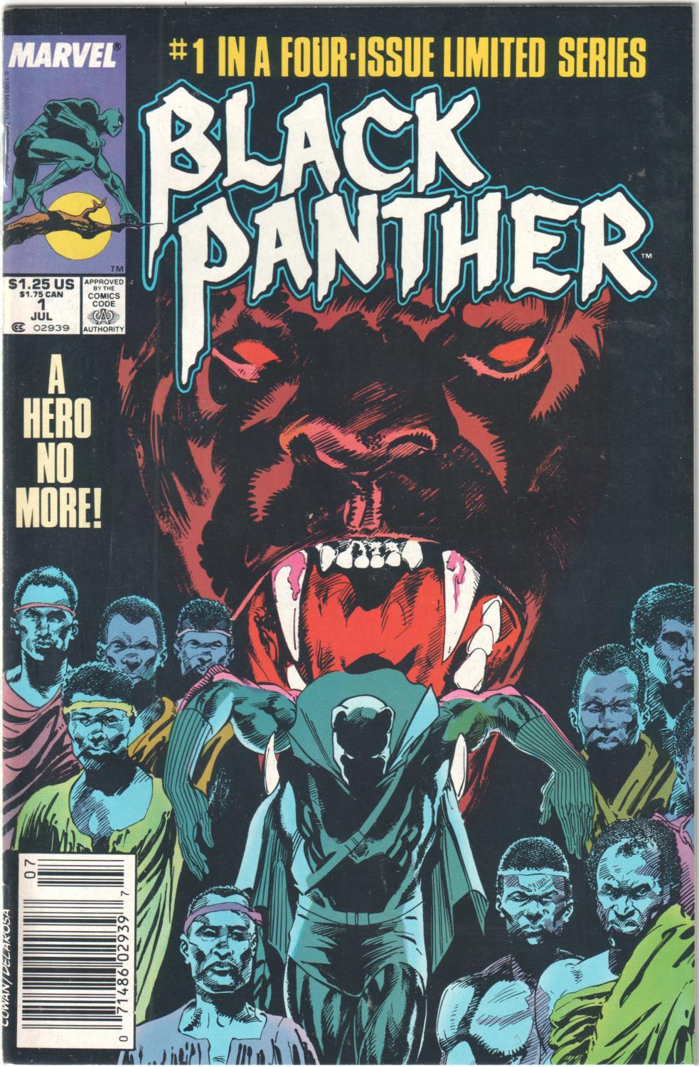 BLACK PANTHER #1-4 COMPLETE SET