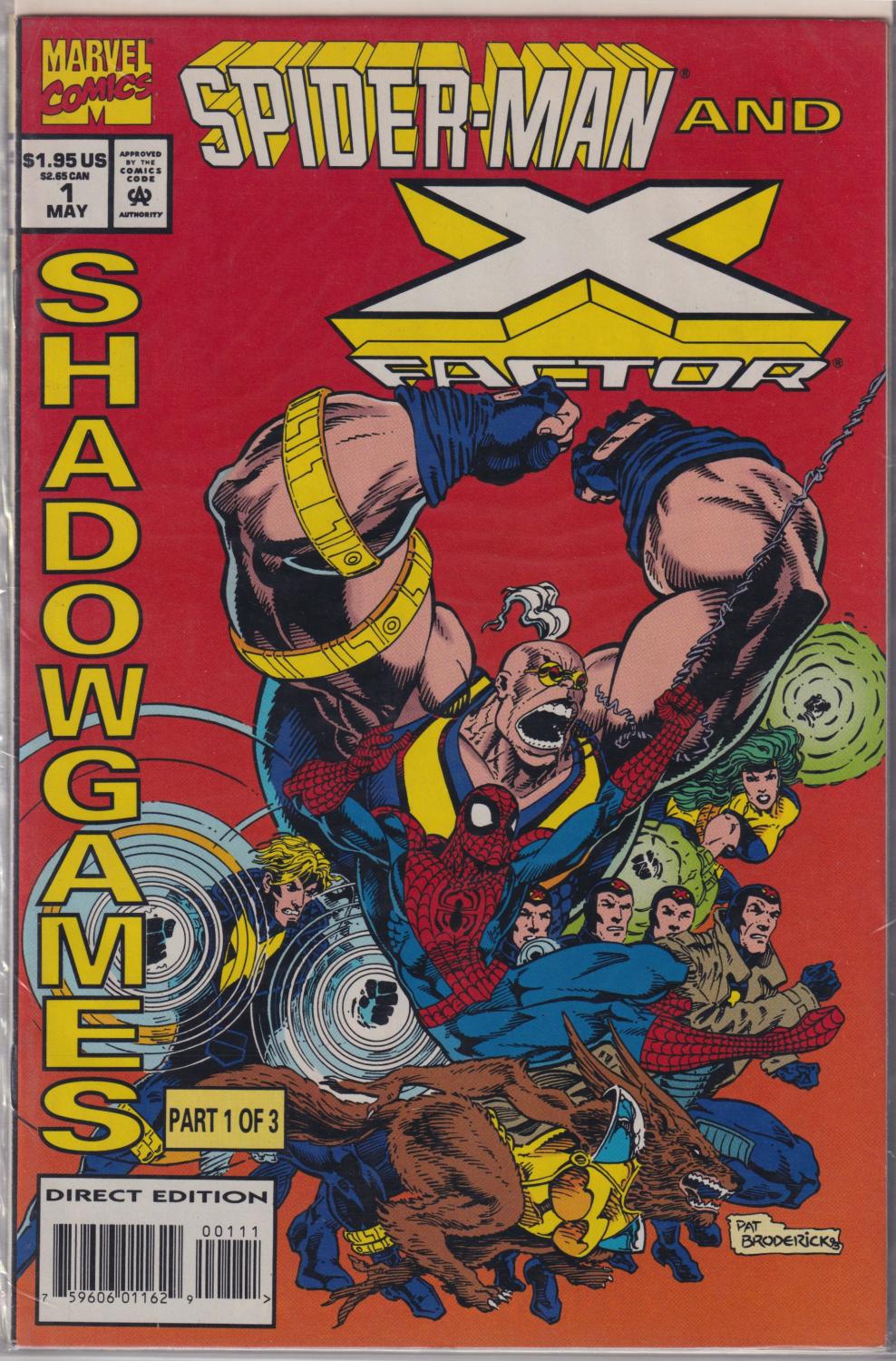 SPIDER-MAN AND X-FACTOR SHADOWGAMES 1-3 COMPLETE SET