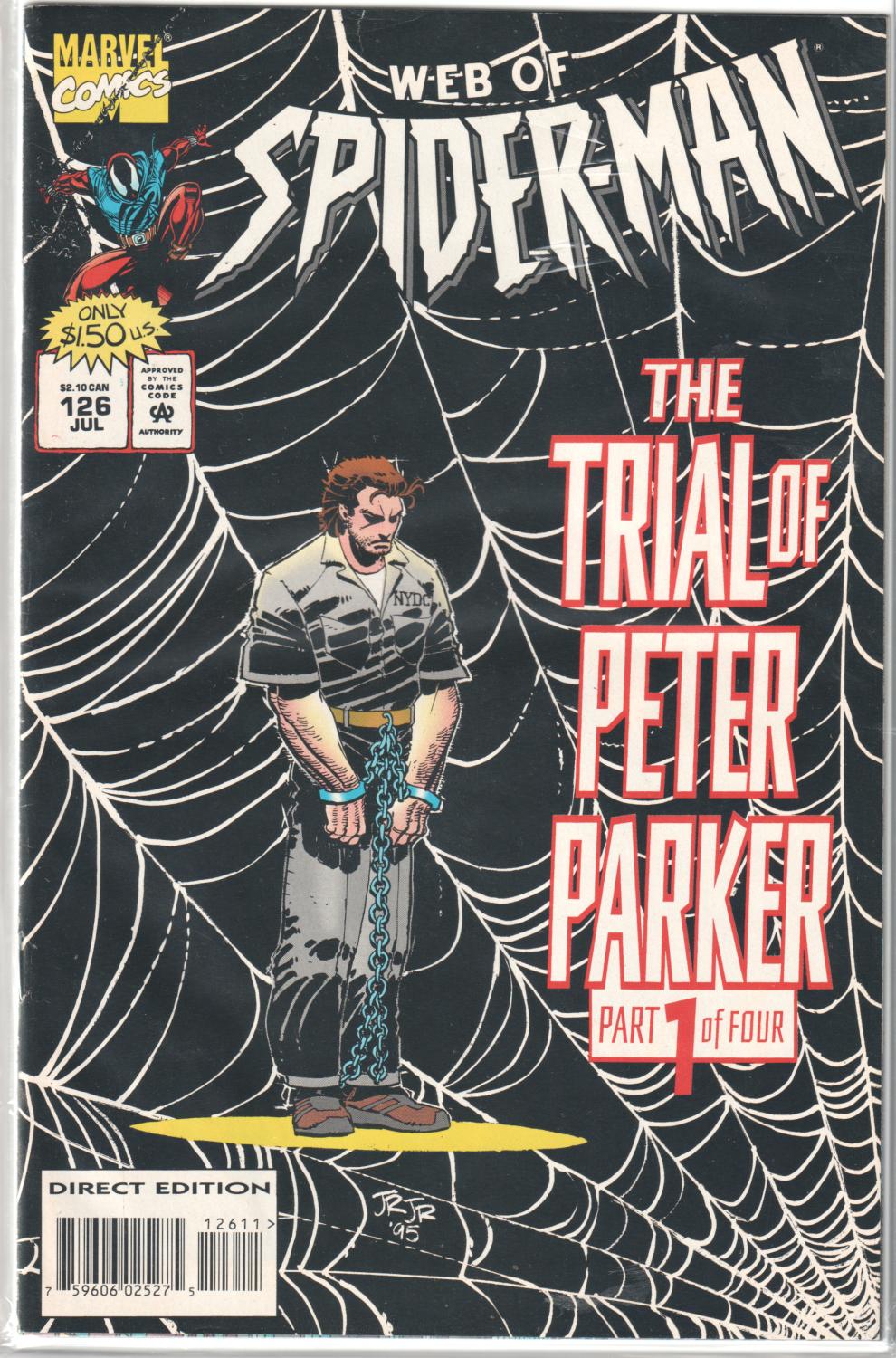 SPIDER-MAN THE TRIAL OF PETER PARKER FOUR PART COMPLETE SET