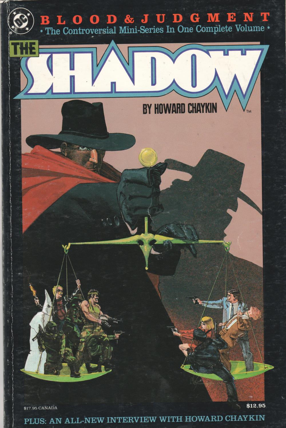 THE SHADOW BLOOD & JUDGMENT GN OOP 1997