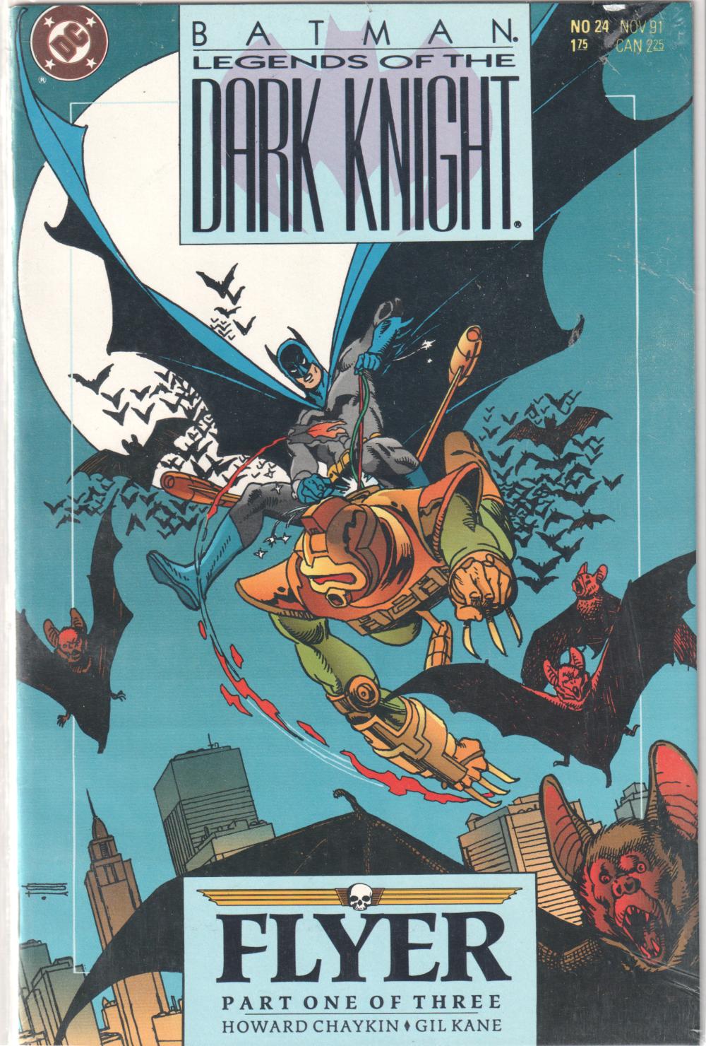 BATMAN LEGENDS DARK KNIGHT 24-26 FLYER COMPLETE SET