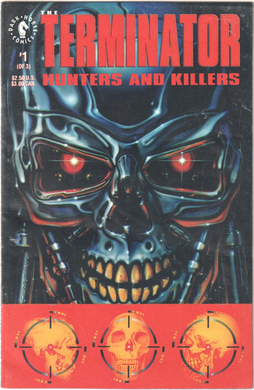 TERMINATOR HUNTERS AND KILLERS 1-3 COMPLETE SET