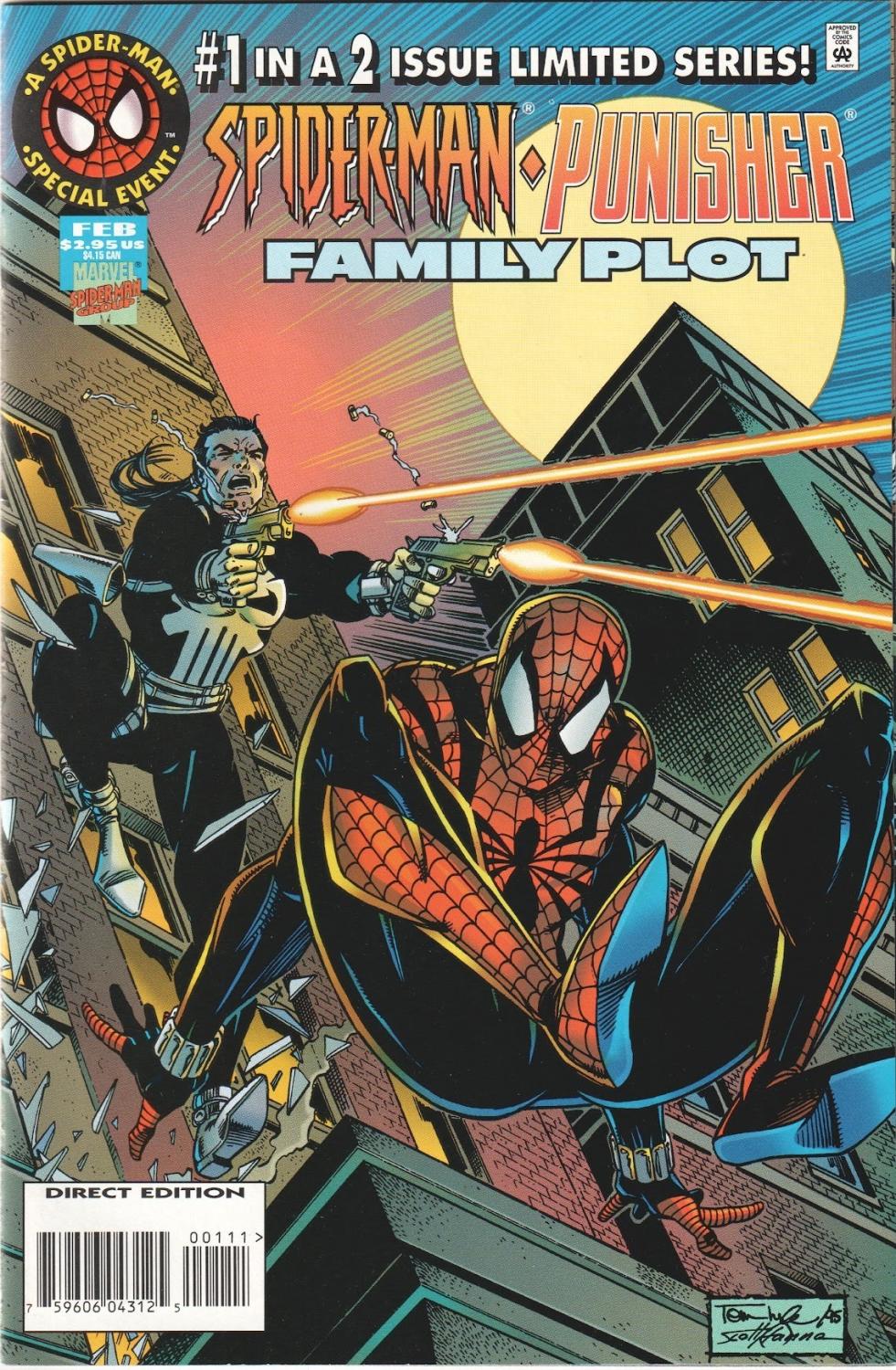 SPIDER-MAN/ PUNISHER FAMILY PLOT 1-2 COMPLETE SET